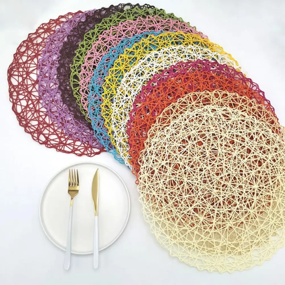 

Kitchen Dish Bowl Mat Cup Pad Multifunctional Wear Resistant Paper Home Table Decoration Placemats Coaster for Cafes