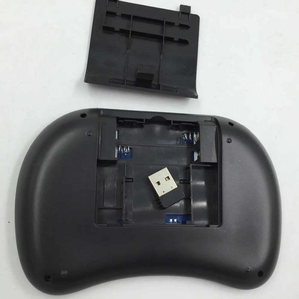 Air mouse 92 Key Мини Портативный 2,4 ГГц QWERTY Клавиатура Мышь тачпад пульт дистанционного управления игры беспроводные клавиатуры AAA батарея