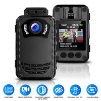 boblov n9 1296p body mounted camera 256gb recording wearable video recorder for police security guard night vision mini camera