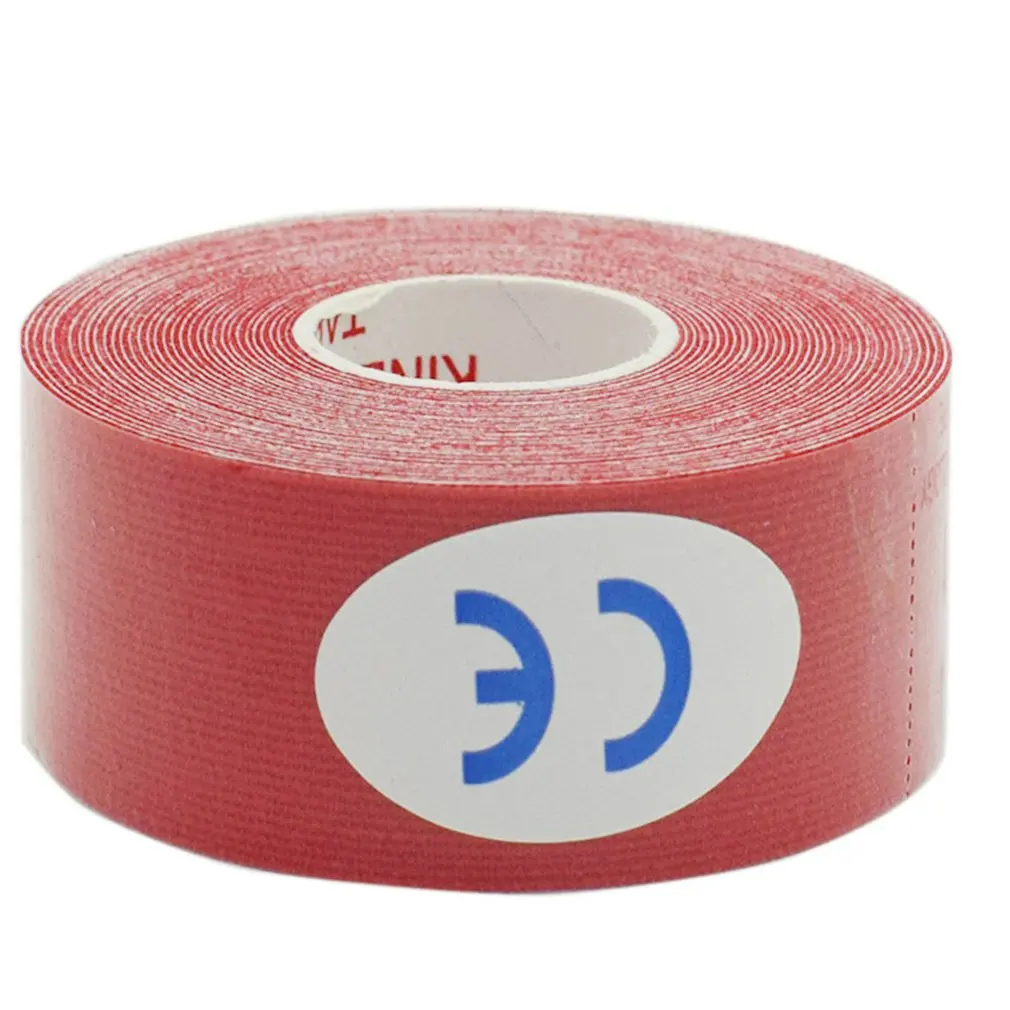 

Кинезиологическая лента, Спортивная хлопковая эластичная клейкая лента для снятия боли в мышцах колена