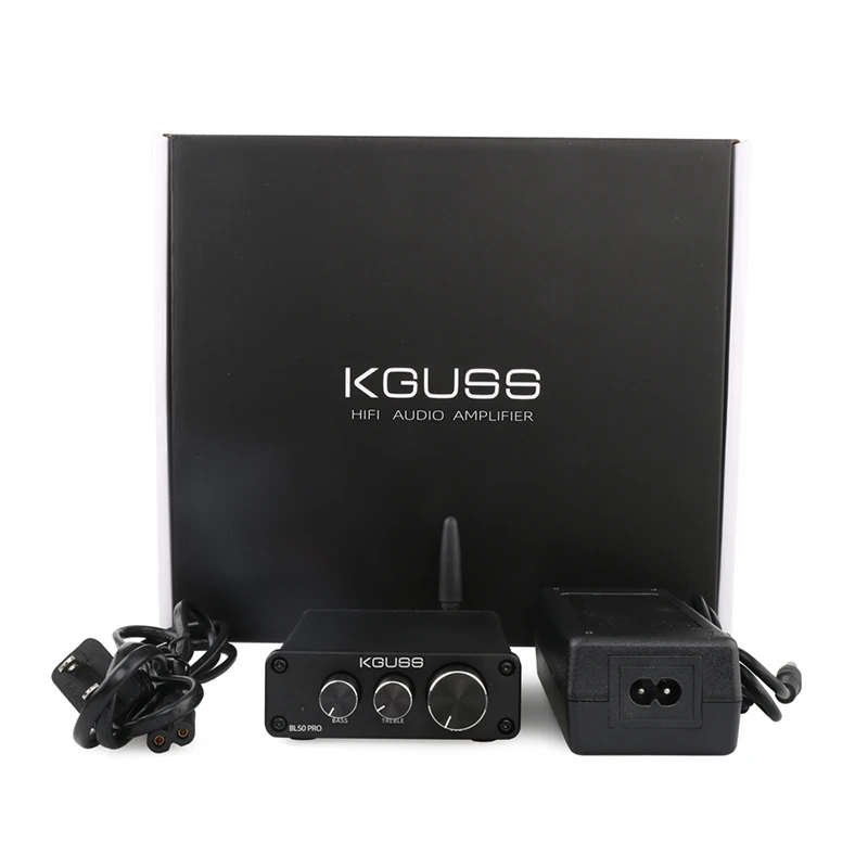 FFYY-KGUSS BL50 PRO Bluetooth 5,0 усилитель цифровой усилитель TPA3116D2 HIFI 50Wx2 аудио усилитель мощности-вилка США