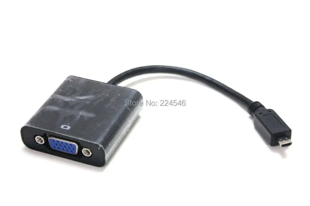 Micro hdmi в vga конвертер FMV-NCBL21 Универсальный адаптер для Fujitsu Arrow Tab Q738 / SE SB Q737 R-PV |