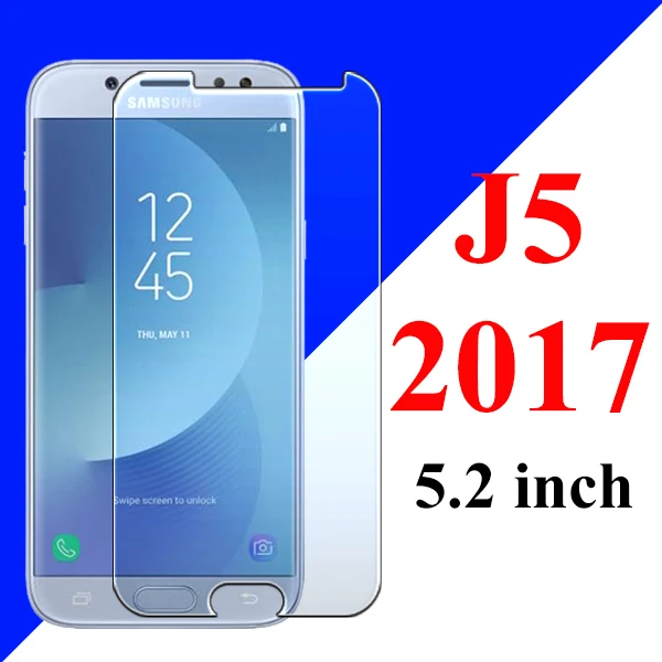 Закаленное стекло для Samsung Galaxy J2 Prime защита для экрана J3 J5 J7 Защитная Броня Samsun Galax J 2 3 5 7 Чехол лист - Цвет: j5 2017
