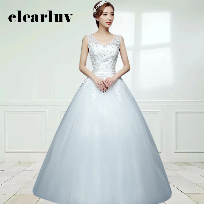 Свадебное платье на шнуровке DR711 Длинные свадебные халаты с вышивкой 2020