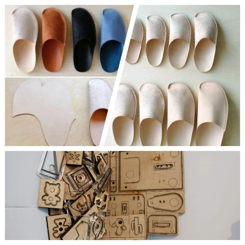 Японские Стальные лезвия штампованные стальные Дыроколы шлепанцы форма для