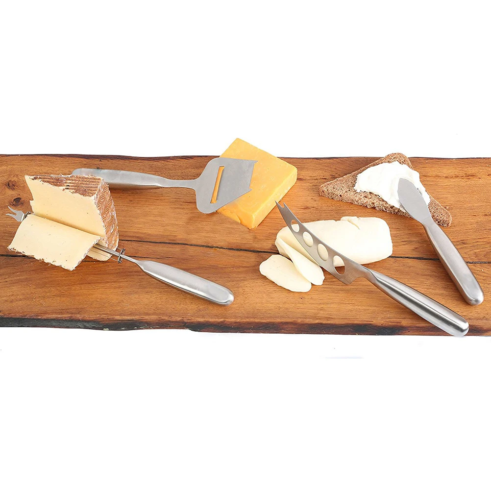 4 шт. Набор ножей для сыра лопатка резак и вилка из нержавеющей стали набор