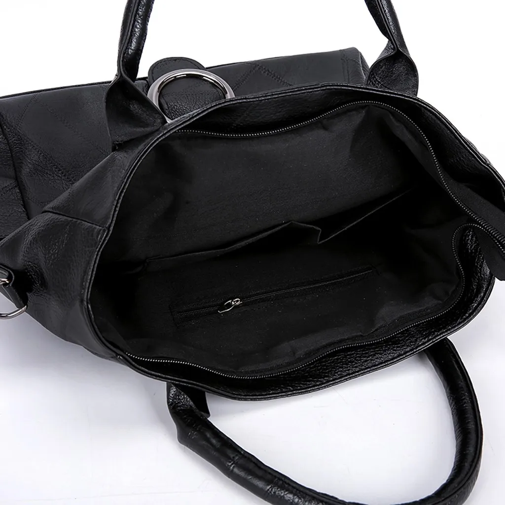 

Vintage Women Handbag Soft pu Leather Luxury Handbags Women Bags Designer Shoulder Bags Large Capacity Tote Bags For Women #NG