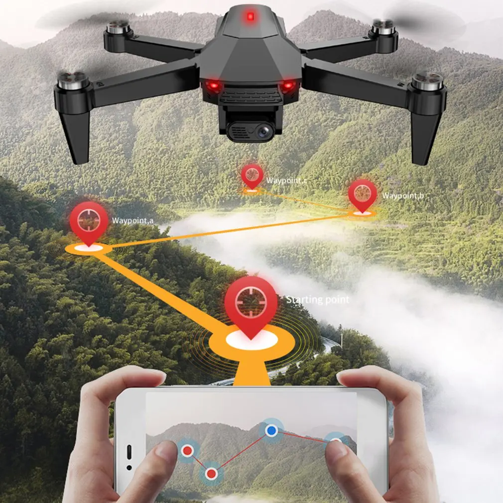 S9 35минут камера дроны 4K GPS 500 м Профессиональный Квадрокоптер с дистанционным