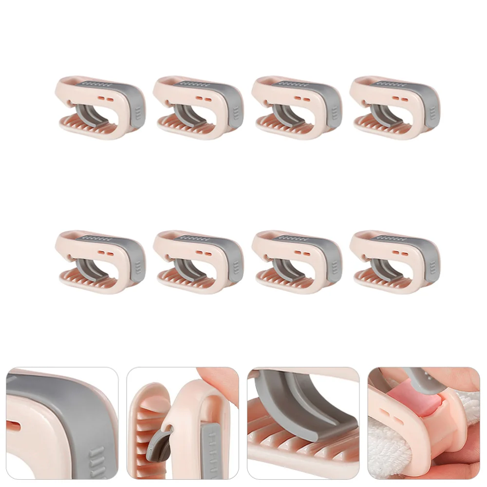 

8pcs Needle Quilt Fixing Clips Household Fastener Quilt Fixed Clips with Box