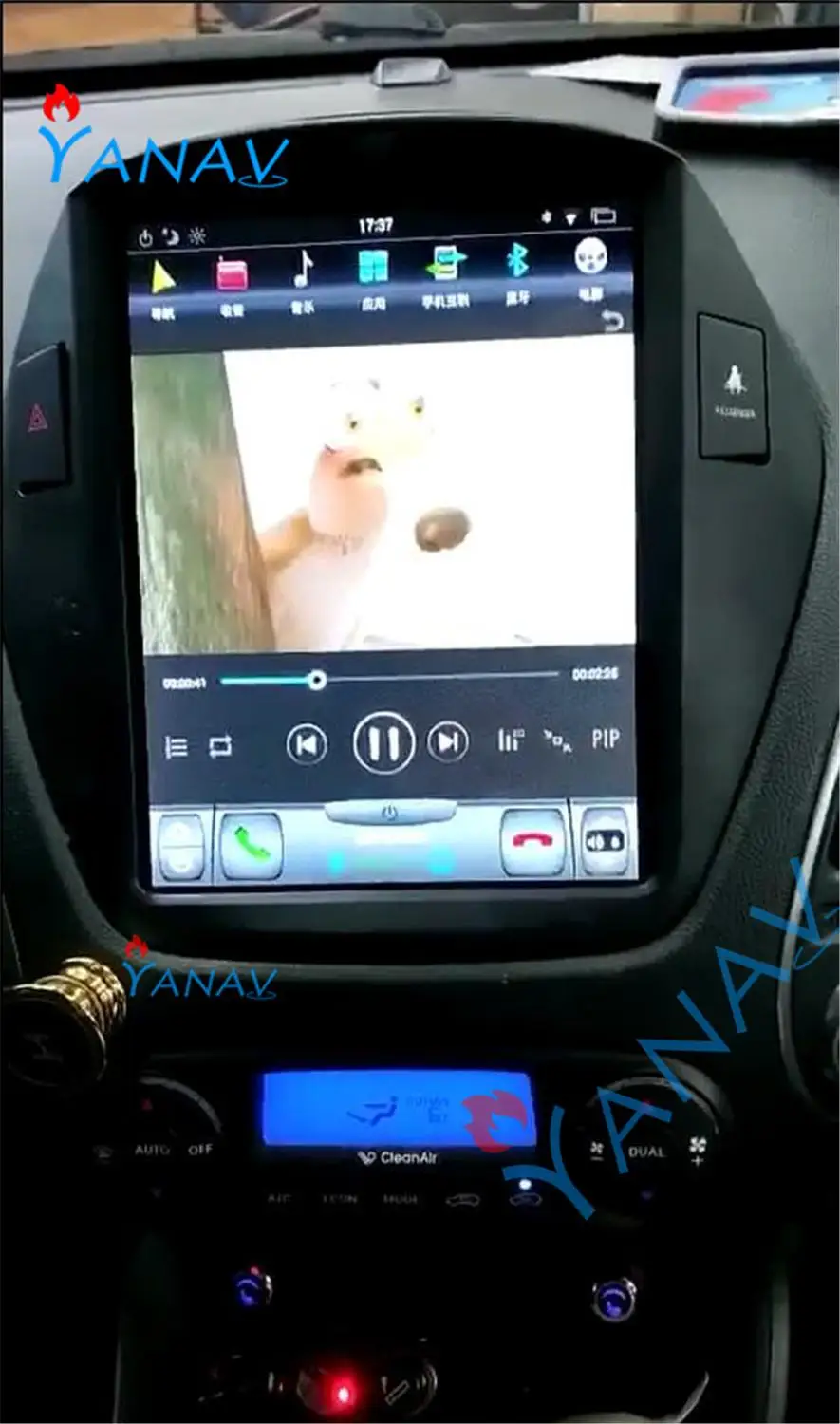 

Tesla style car dvd player For-Hyundai IX35 2010-2015 car GPS navigation multimedia player car stereo vertical screen Android