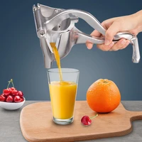 manual fruit squeezer aluminum alloy hand pressure juice pomegranate orange lemon sugar cane kitchen juicer tool