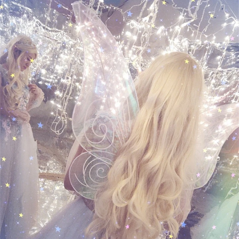 Блестящий костюм в виде бабочки меняющий цвет для Хэллоуина милые дети девочки