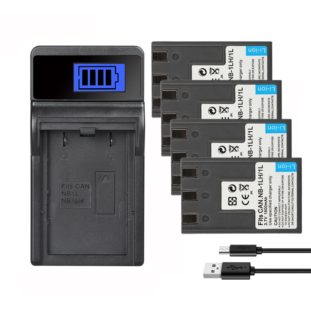 

NB-1L NB-1LH Battery for Canon S110 Digital ELPH S110 S200 S230 S300 S330 S400 S410 PowerShot 100 200 1500mAh 1LH Batteries