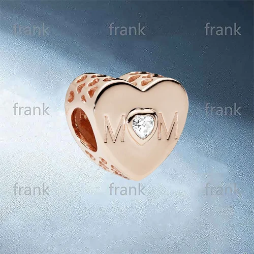 

Rose Gold mother's day heart 781881cz