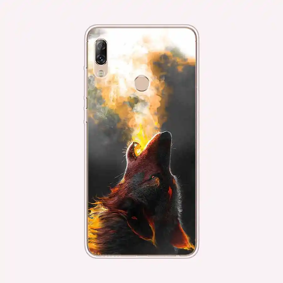 Чехол для Lenovo K5 Pro 5 99 дюйма бампер с милым котом Мягкая силиконовая задняя крышка K
