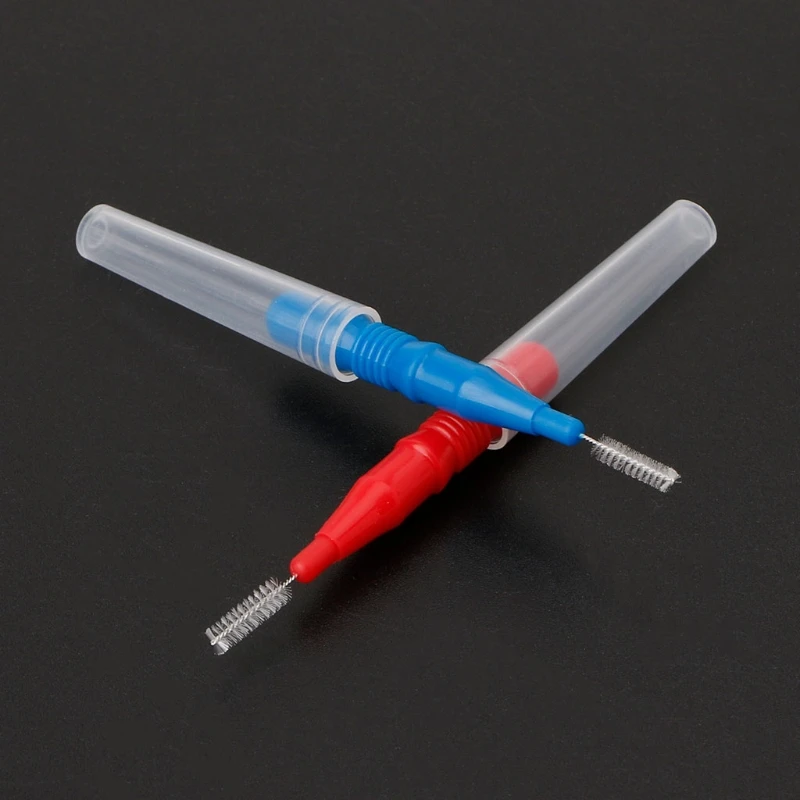 

30/50Pcs Clean Tooth Floss Head Hygiene Dental Interdental Brush Toothpick Care