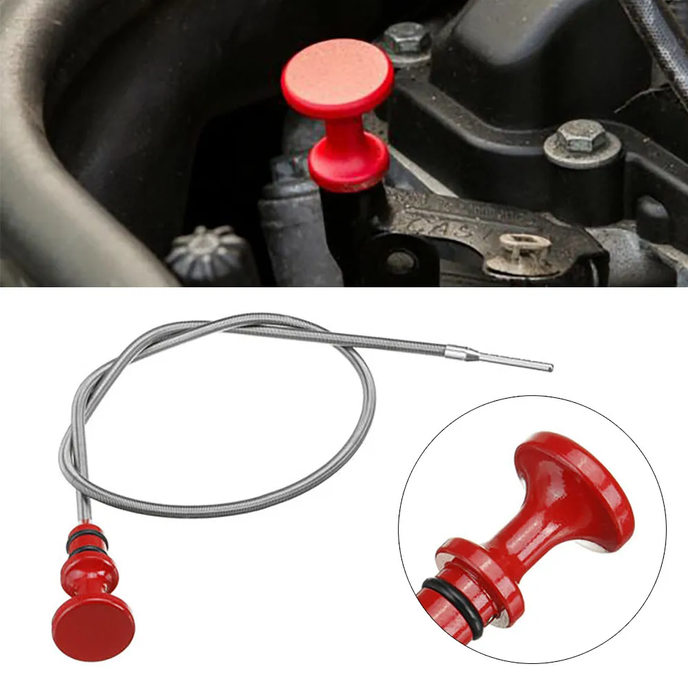 

1 Pc 1143758597007 NEW Car Engine Oil Dipstick Oil Ruler For BMW MINI Cooper R52 R53 S 1.6L 2002-2008 Aluminum + Plastic Tools