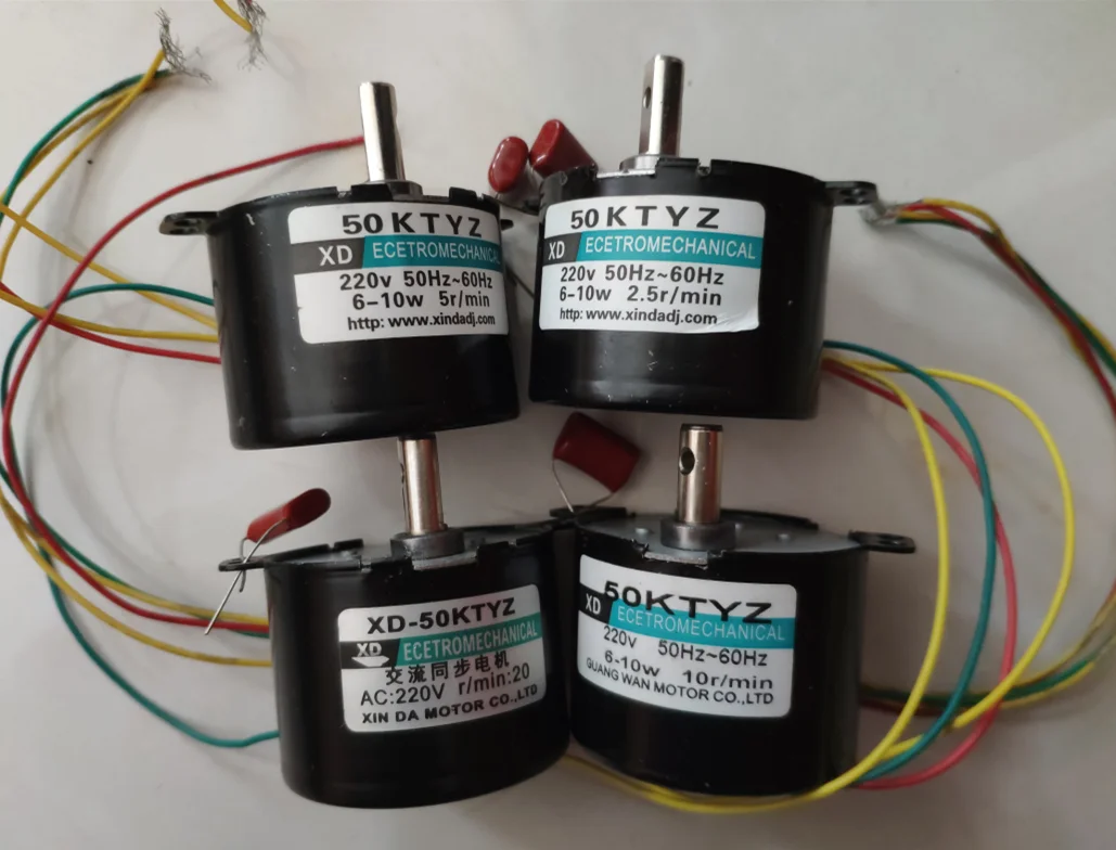 В продаже 50KTYZ AC220V синхронный двигатель с постоянным магнитом 2 5 об/мин 10 20 30 |