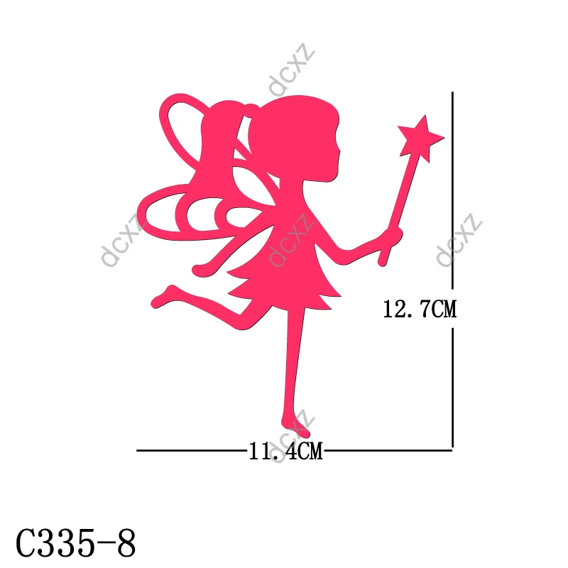 

Новые деревянные штампы принцессы для скрапбукинга, C-335-8 штампы разных размеров