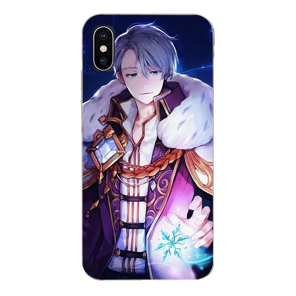 Мягкий хипстерский чехол в виде милого героя аниме на льду для Galaxy Note 10 A10E A10S A20S A30S