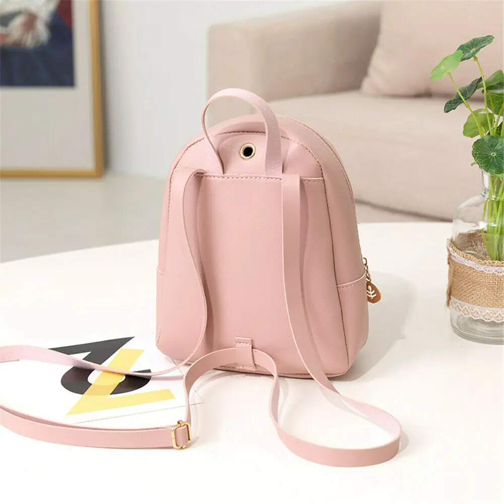 Женский мини-рюкзак из искусственной кожи школьный рюкзак на плечо Женская