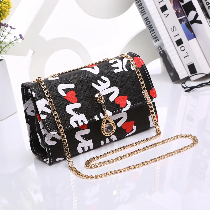 

New Shoulder Messenger Bag Korean Style Trendy Women's Mini Chain Bag Cute School Bag Best Selling