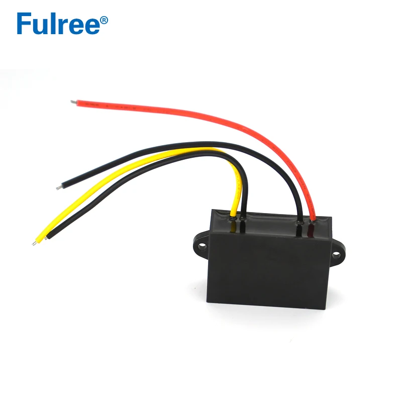 24VAC до 12VDC 3A 5A автомобильный преобразователь питания AC24V к DC12V 36W 60W CCTV камера