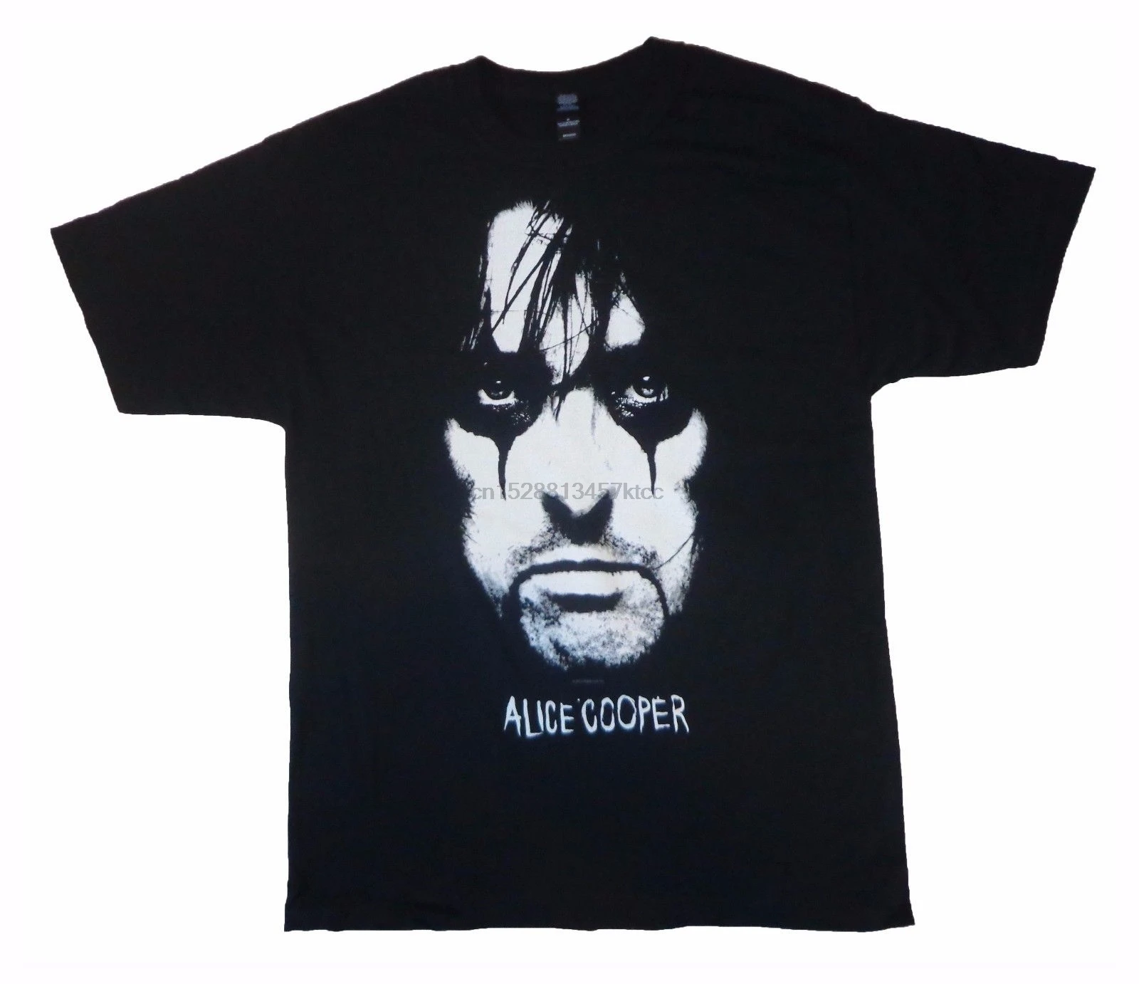 ALICE COOPER Face Logo T S 3XL фирменная новинка Официальная футболка Лето 2017 100% хлопок
