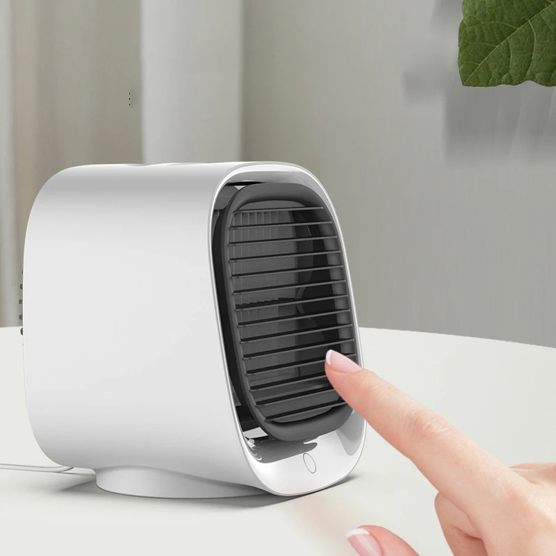 

Portable Air Conditioner Desk Air Cooler Fans Multi-function Humidifier Purifier USB Desktop Air Cooler Fan with Water Tank Home