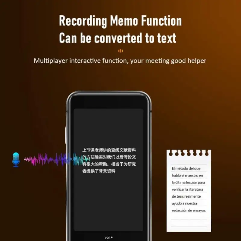 

Smart real-time translator for 107 languages Spanish Bluetooth WiFi Android 8.1 offline translation travel translator UK