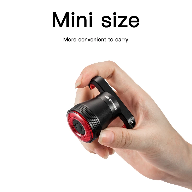 ROCKBROS Велосипедное Автоматическое включение/Off светильник Смарт тормозной сенсор