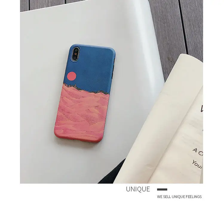 Закат пустыни город картина из песка жесткий чехол для xiaomi MI9 MI9SE MI8 MI8SE MI8Lite, Redmi Note 7 Pro, MI6, A2, mix2s