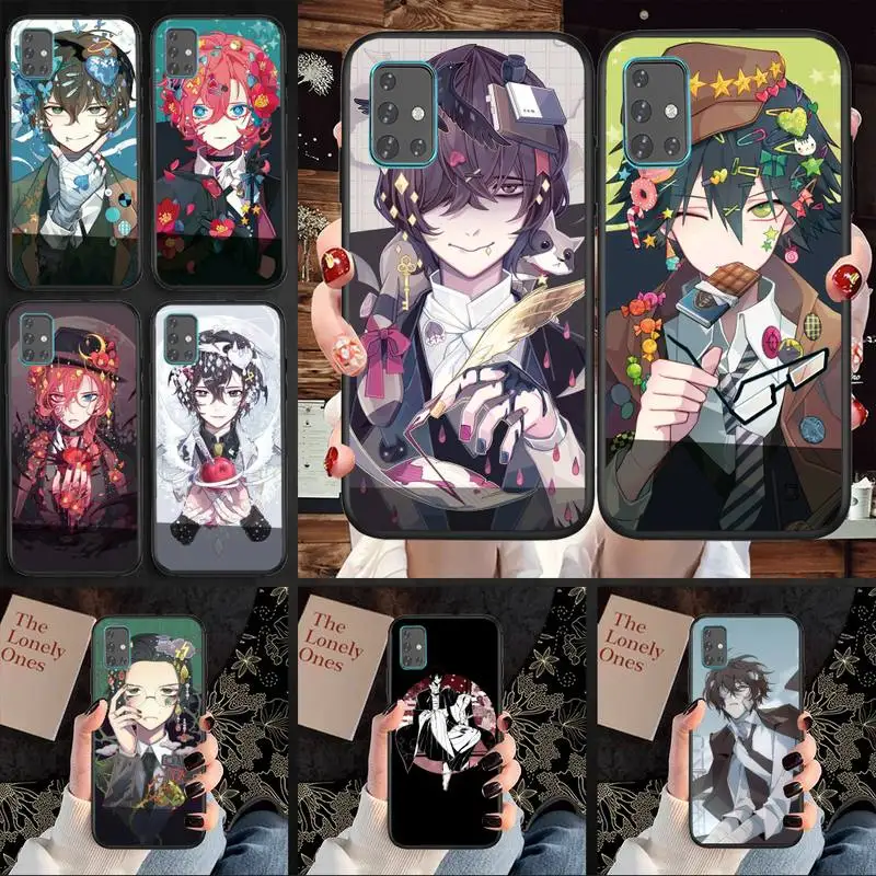 

Japan anime bungou stray dogs Dazai Osamu Phone Case For Samsung A01 A10 A02 A20 A31 A40 A50 S A52 A51 A70 A71 A80 A91