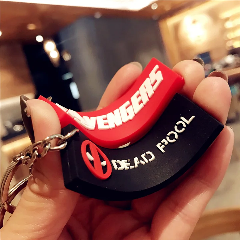 Disney Марвел Мститель Союза Бэтмен брелки для ключей материал изготовления сумок