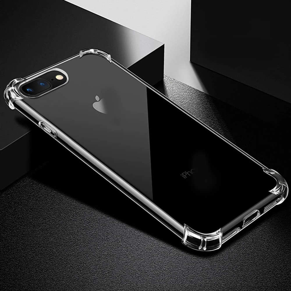 shockproof phone case ultra thin clear for iphone 11 12 pro x xs max transparent silicone case for iphone 6 7 8 plus back cover free global shipping