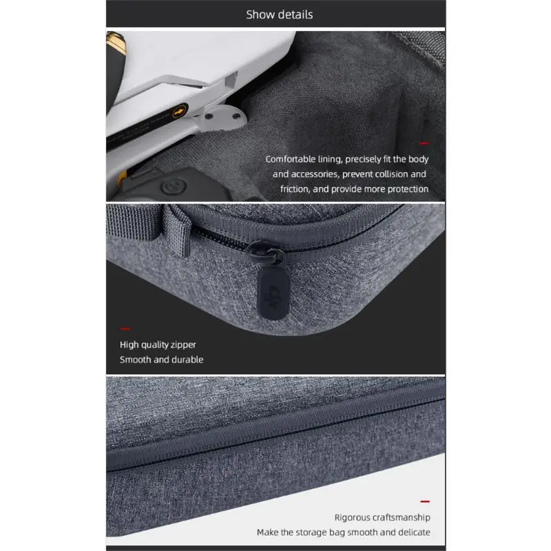 

Portable Carrying Case Waterproof Handbag Storage Hardshell Box for D-JI Mavic Mini Drone Accessory Kit