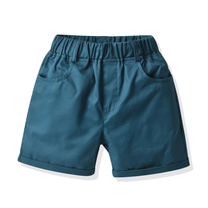 

Summer Boys Gentleman Outfits Kids Little Short Sleeve Shirt Formal Suit Bowtie Shorts Clothes Set