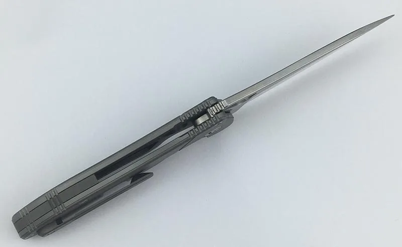 LEMIFSHE Maker 3 керамические шарикоподшипники раскладушка складной нож S35vn TC4 титановая ручка Походный карманный нож для охоты инструмент