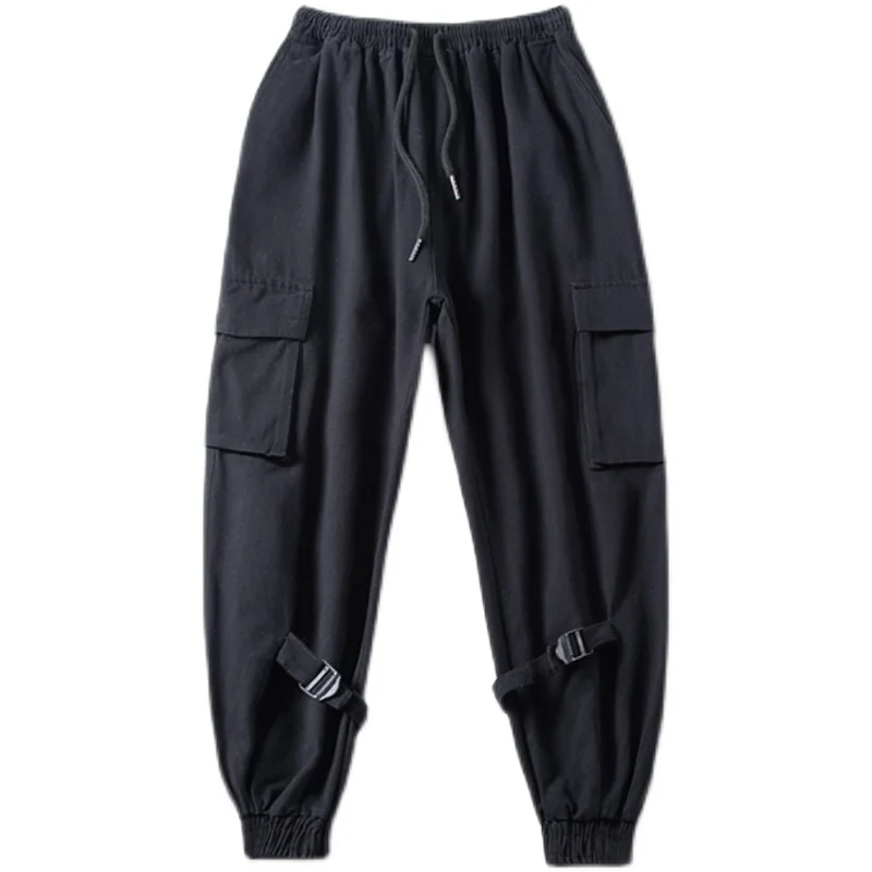 

2021 Korean Style Loose Plus Size Casual Pants Kpop Hip Hop Jogging Pants Streetwear Men Harajuku Joggers Ulzzang Trousers