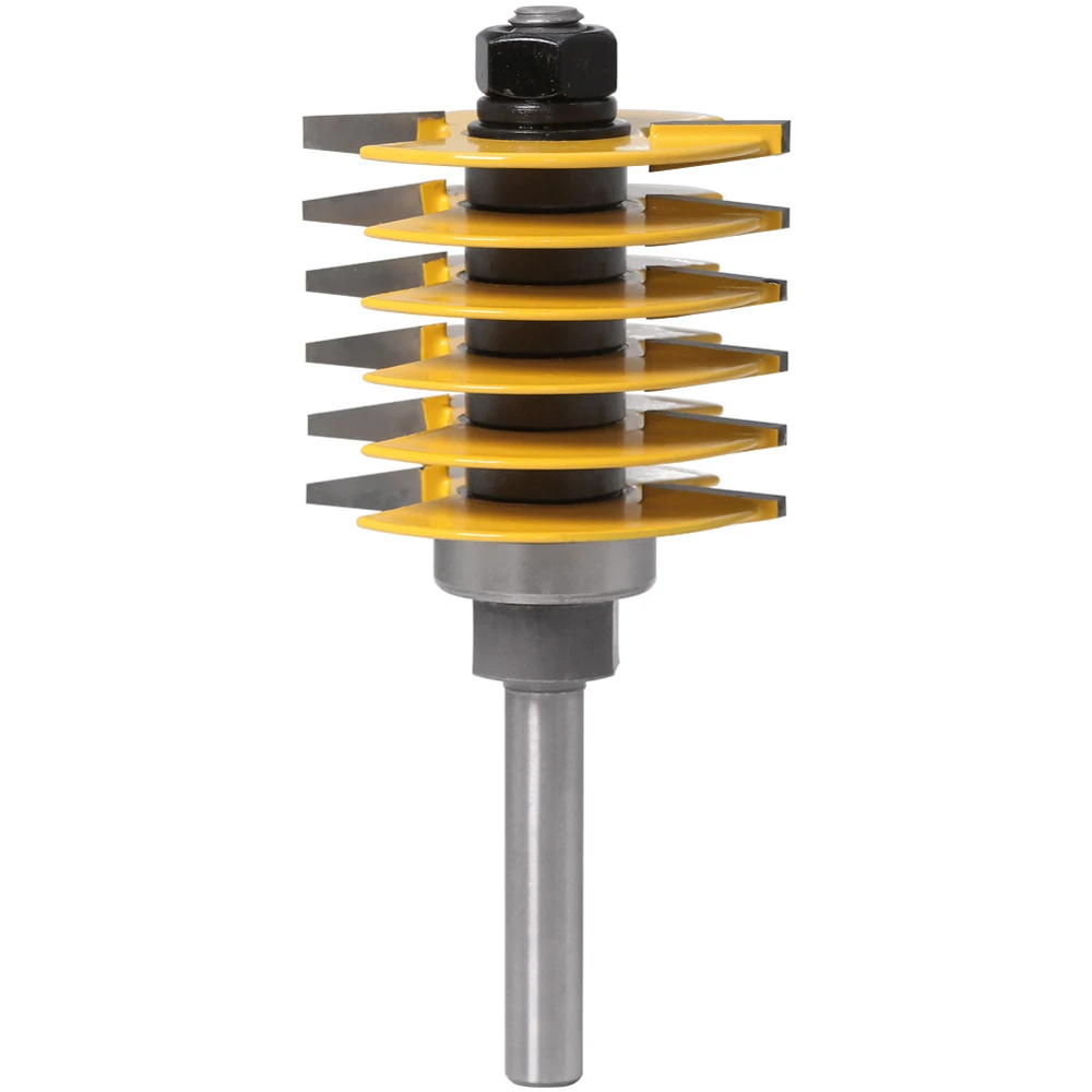 

Finger Joint Router Bit Tenon Cutter Industrial Grade for Wood Tool 8mm and 1/2'' Shank Optional
