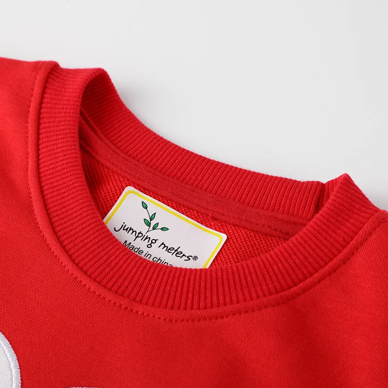Jumping Meters New Arrival Cartoon Sweatshirts Boys Girls Clothes Cotton Winter Autumn Streetwear Fashion Elmo Boys Sweaters