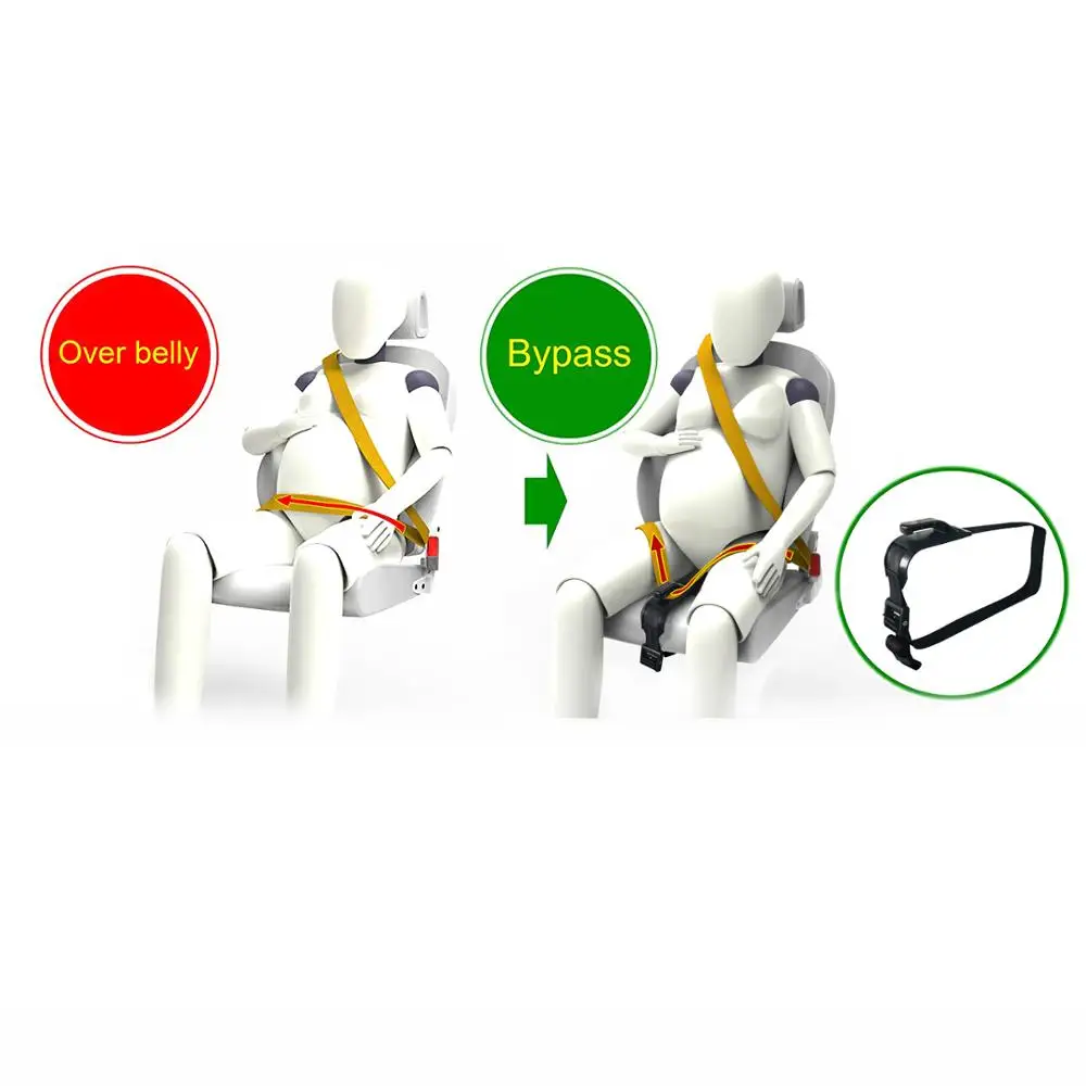 ZUWIT Беременность регулятор ремня безопасности комфорта и Безопасность для