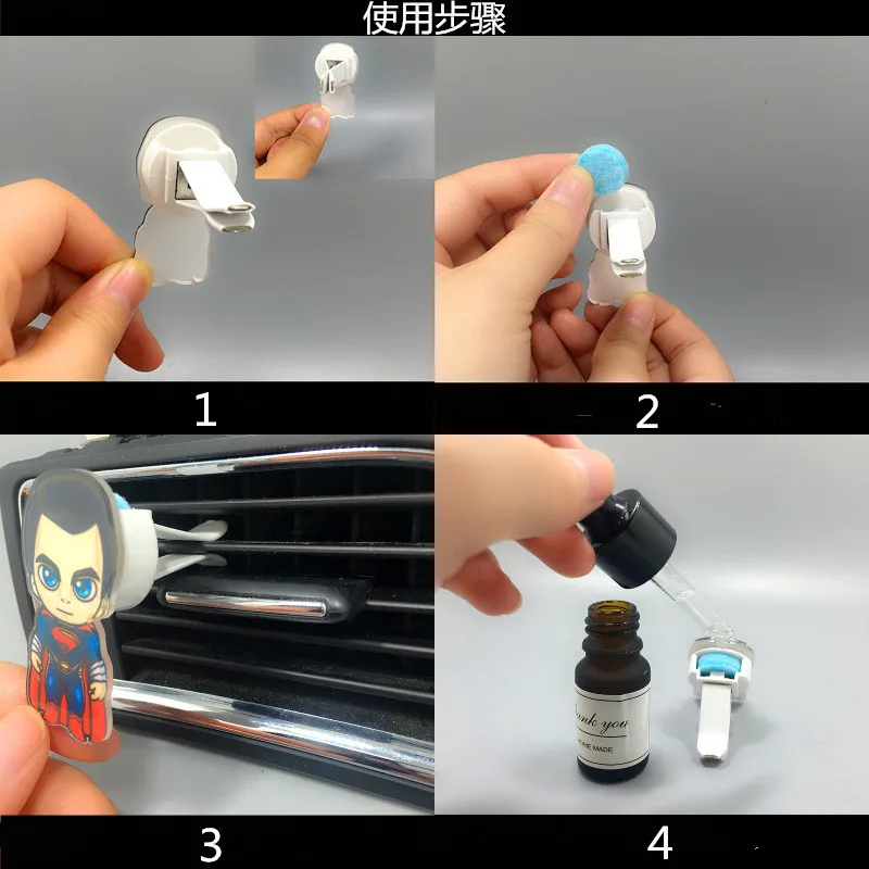 

One piece Q style anime action figure prefect quality acrylic Air outlet aromatherapy car decoration home decoration