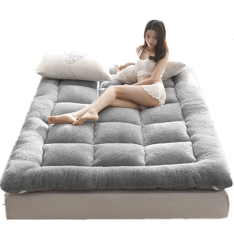 2020 новый модный матрас из овчины толстый теплый зимний плюшевый ягненок