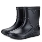 Мужские непромокаемые ботинки, из плотного пластика, с нескользящей подошвой, Рабочая обувь, обувь для рыбалки, 39-44, 2020