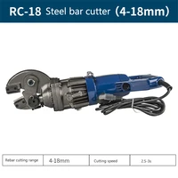 rc 18 electric steel bar cutter rebar cutting machine shears scissors hydraulic cutting machine rebar cutter 110220v 950w1250w