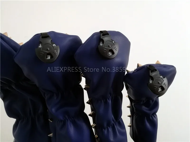 Премиум заклепки для гольфа чехлы головы водителя фарватера гибридный Паттер