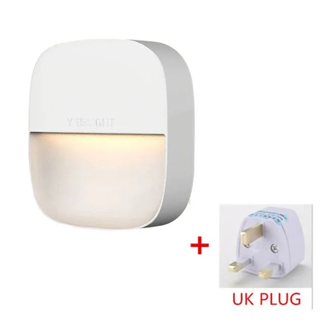 UK PLUG Xiaomi Mijia Yee светильник YLYD09YL квадратный светильник управляемый умным датчиком Ночной светильник ультра-низкое энергопотребление ac220в - Цвет: UK PLUG