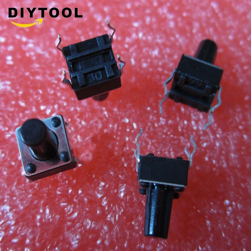 

10pcs Micro switch push button 6 * 6 * 9 mm new good quality