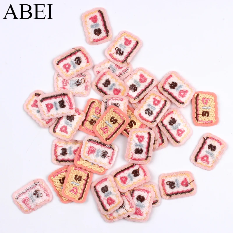 10 шт. мини-патчи для печенья Мультяшные наклейки милые аппликации торта сделай